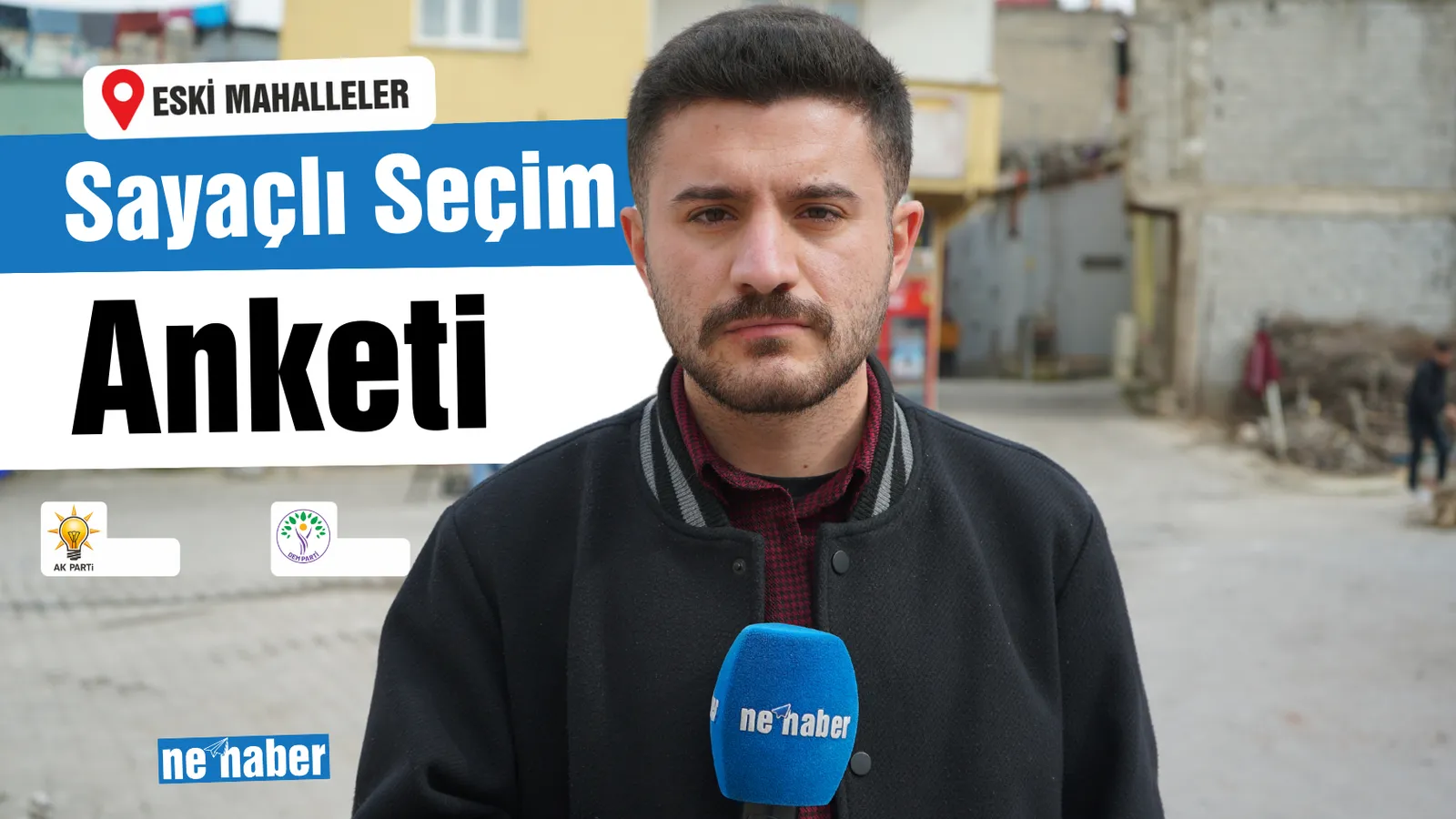 Eski Mahallelerde Sayaçlı Seçim Anketi | Siirt (5)