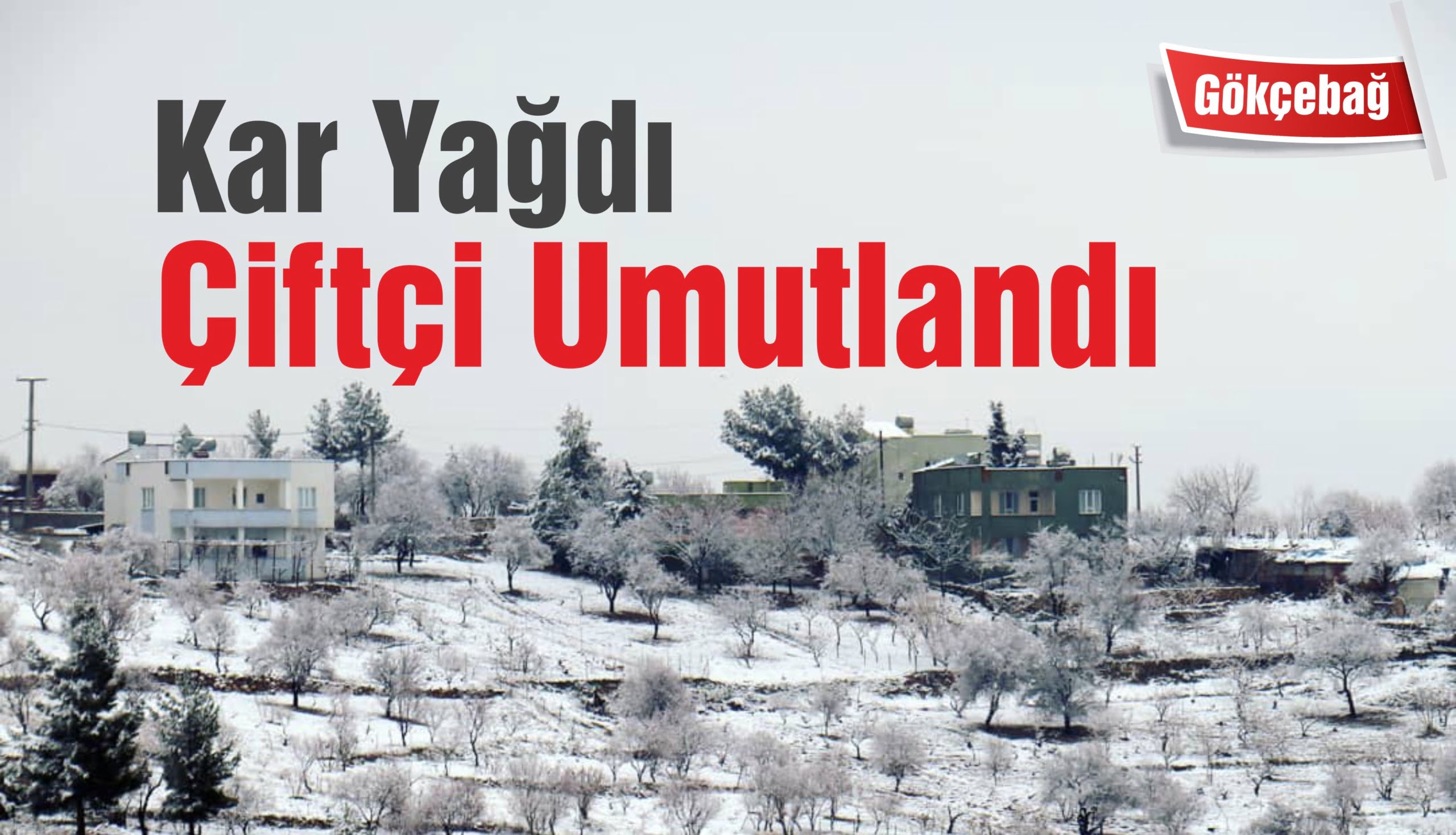 Siirt’te Kar Yağışı Çiftçiyi Umutlandırdı
