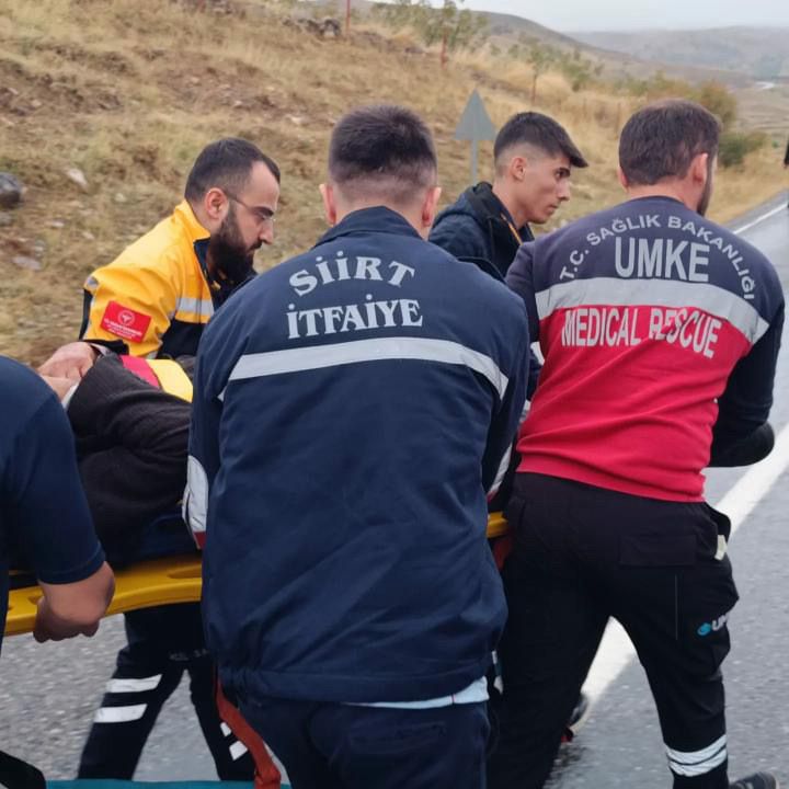 Siirt – Şirvan Yolunda Kaza: 1 Yaralı 1 Siirt – Şirvan Yolunda Kaza: 1 Yaralı