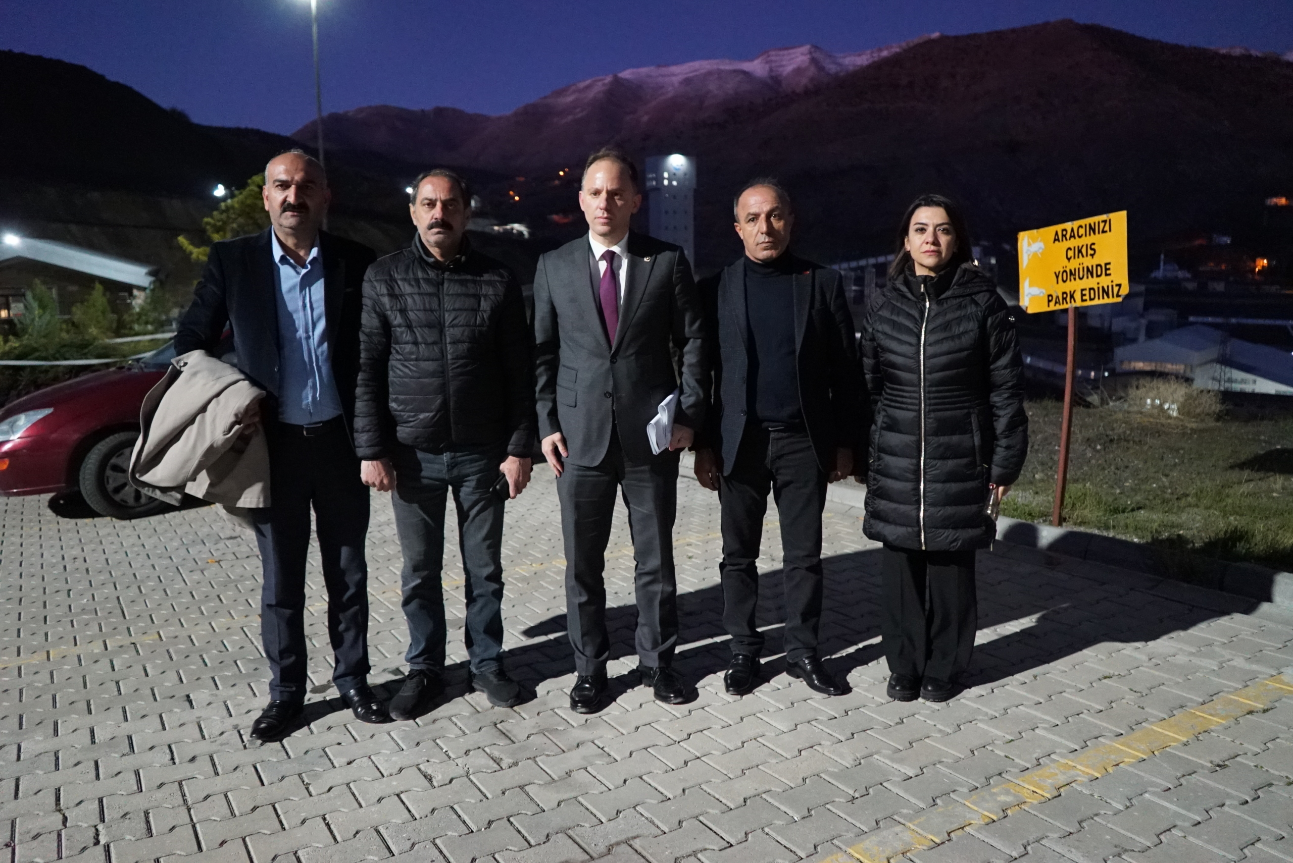CHP Genel Başkan Yardımcıları Maden Ocağında