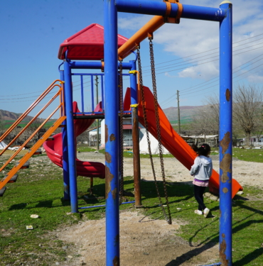 Köydeki Çocuklar Parkın Yenilenmesini İstiyor