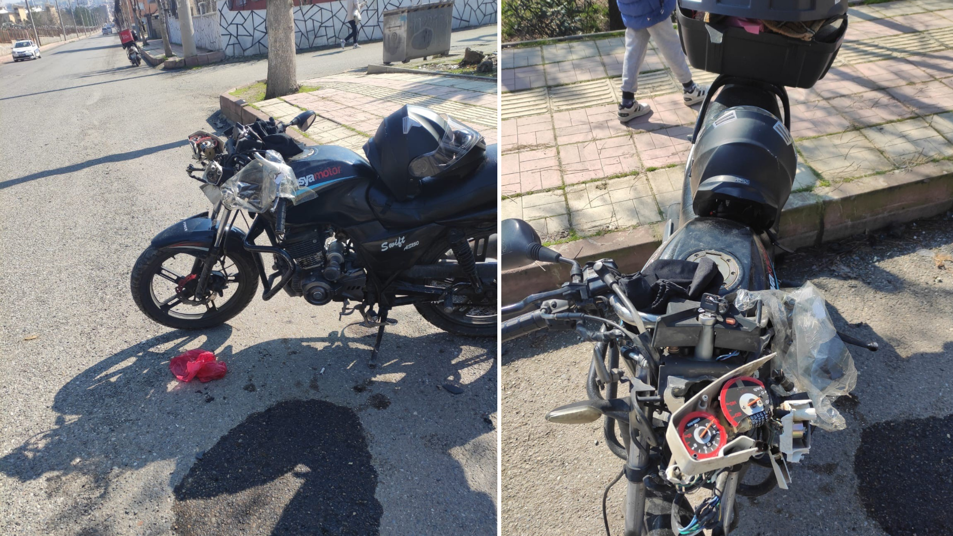 Siirt'te İki Motosiklet Çarpıştı: 1 Yaralı