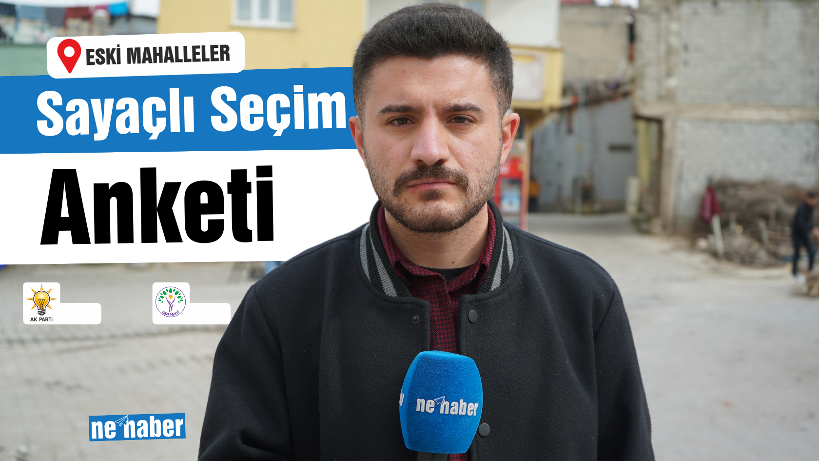 Eski Mahallelerde Sayaçlı Seçim Anketi | Siirt (5)