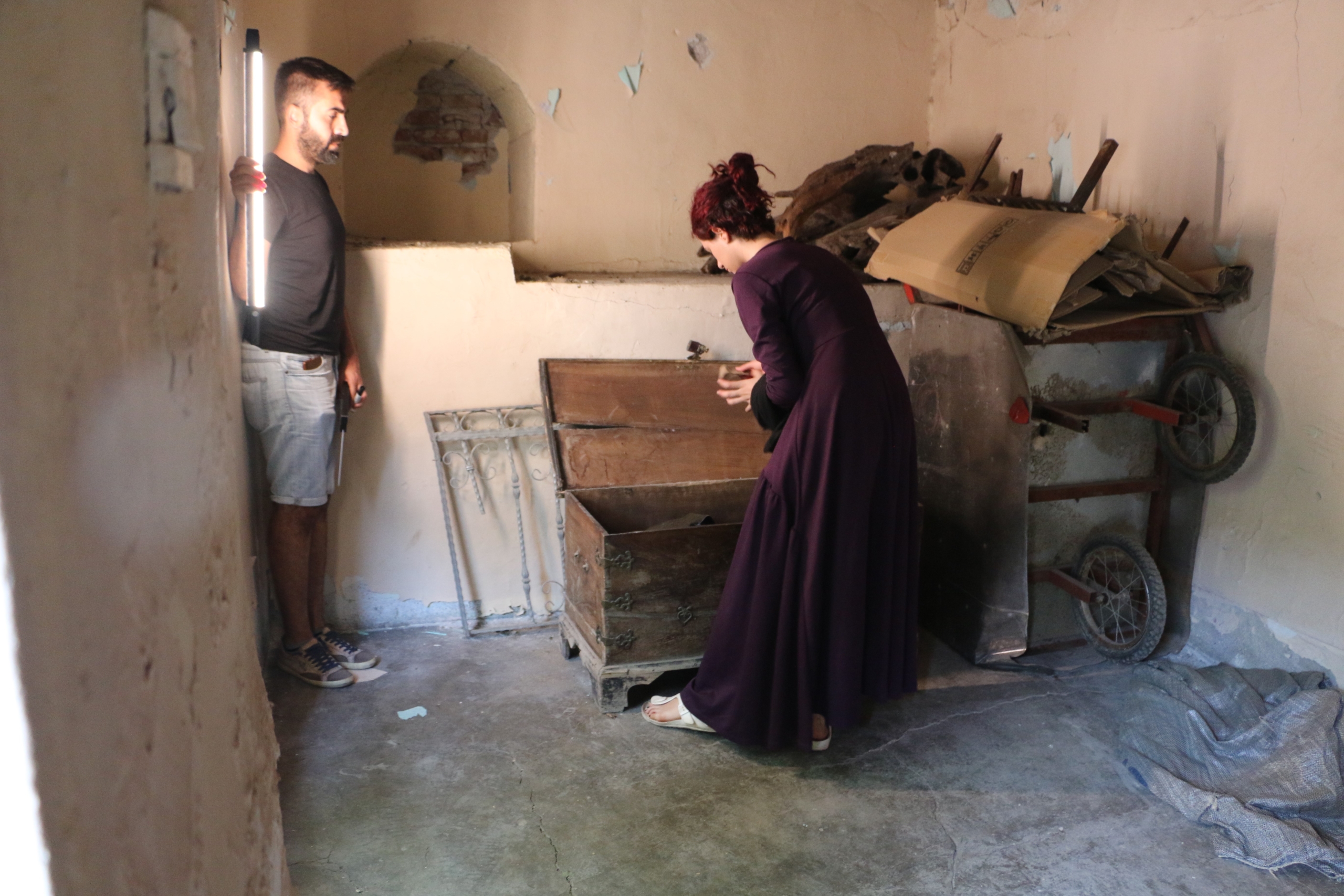 Tarihi Sur İlçesinde Uzun Metrajlı Korku Filmi Çekiliyor 1 Tarihi Sur İlçesinde Uzun Metrajlı Korku Filmi Çekiliyor