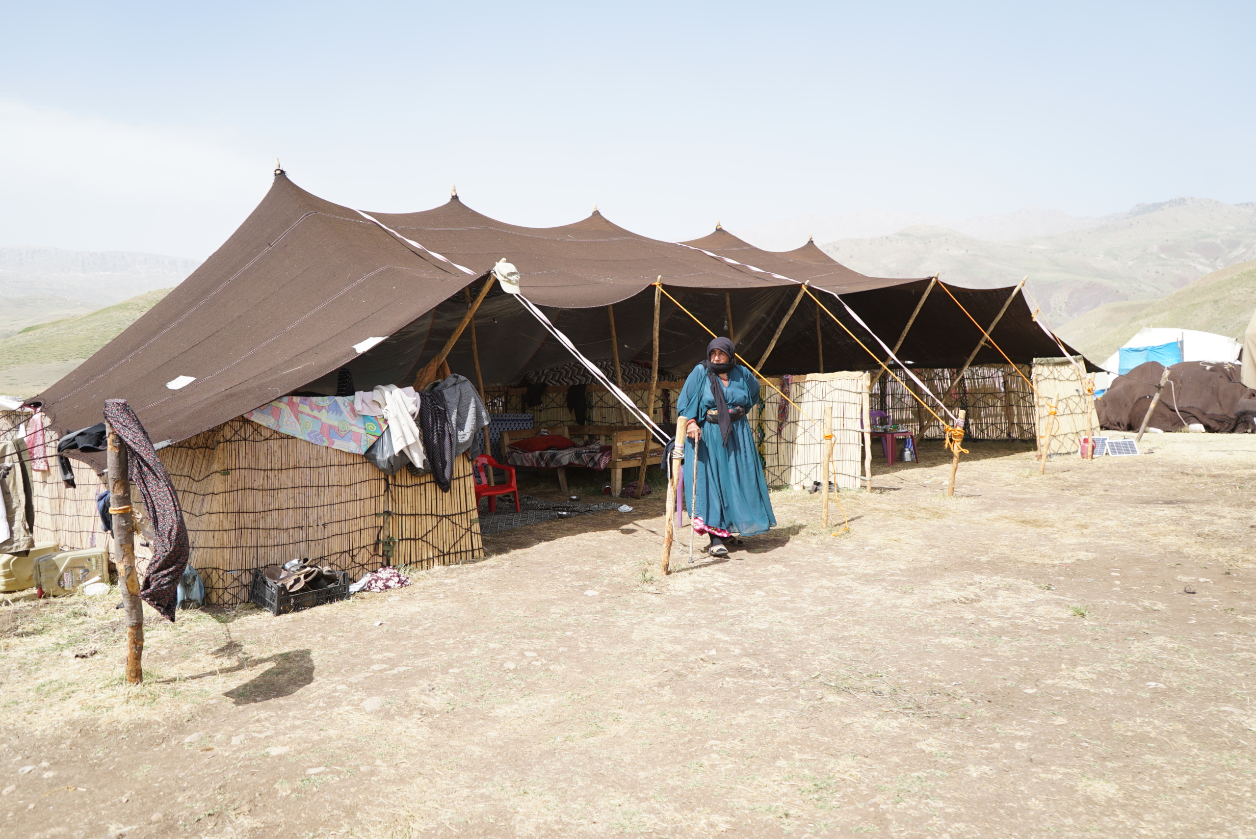 Göçerler Havaların Serinlemesini Bekliyor