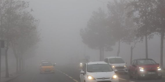 Diyarbakır’da Hava ve Kara Ulaşımına Sis Engeli
