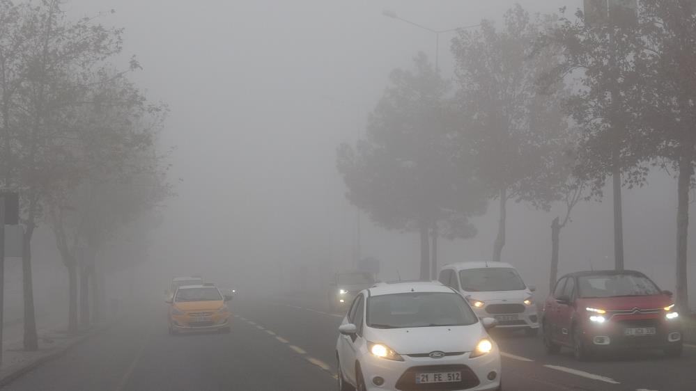 Diyarbakır'da Hava ve Kara Ulaşımına Sis Engeli