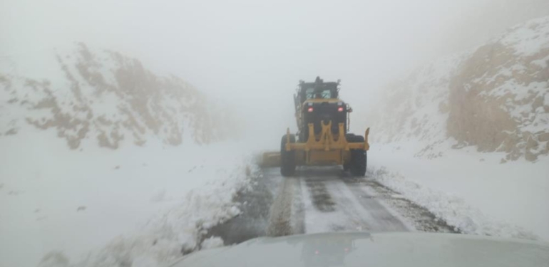 Siirt’te Kar Nedeniyle Kapalı Olan 28 Köy Yolu Ulaşıma Açıldı