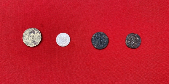 Cumhuriyet Dönemi İlk Paralarından Osmanlıca Yazılı Sikke Amida Höyük Kazısında Çıkarıldı