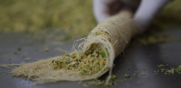 Diyarbakır’da 800 Ton Tescilli Burma Kadayıf Satıldı