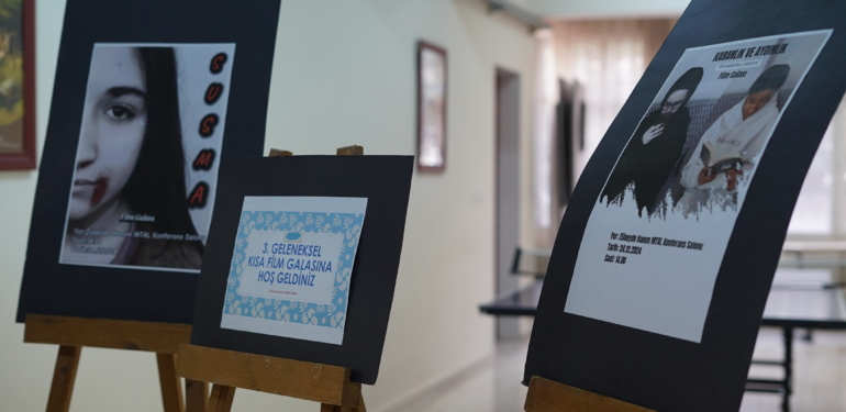 Lise Öğrencilerinden Kısa Film Galası: “Şiddet Olayları Toplumun Kanayan Yarası”