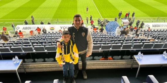 Görme Engelli Abdullah’ın Statta Maç Hayali Gerçek Oldu