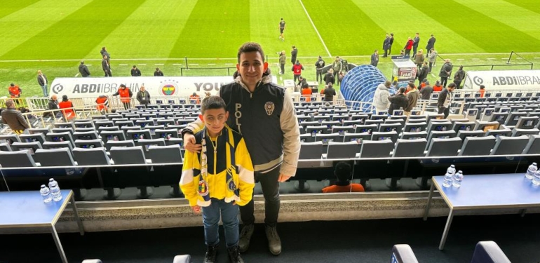 Görme Engelli Abdullah’ın Statta Maç Hayali Gerçek Oldu