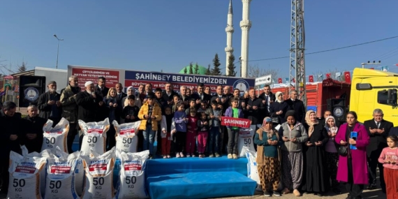 Şahinbey Belediyesinden Besicilere 7 Bin Ton Yem Desteği