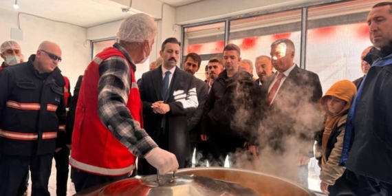 Mardin’de Günlük 300 Kişiye Yemek Yardımı Yapan Aş Evinin Açılışı Gerçekleştirildi