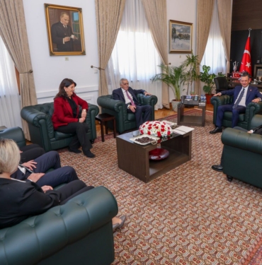 DEM Parti İmralı Heyeti Özgür Özel’i Ziyaret Etti