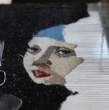 ‘İnci Küpeli Kız’ Tablosu Atık İplerle Battaniyeye İşlendi