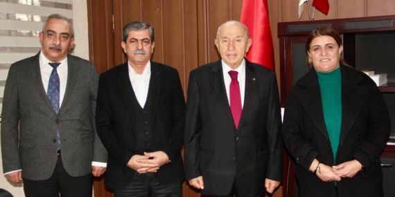 Nihat Özdemir’den DEM Parti’li Belediyeye Ziyaret