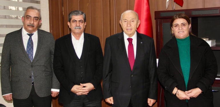 Nihat Özdemir’den DEM Parti’li Belediyeye Ziyaret