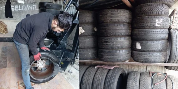 Artan Lastik Fiyatları, Sürücüleri Çıkma Lastiklere Yönlendirdi