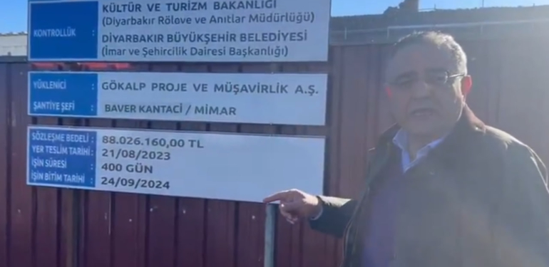 CHP’li Tanrıkulu Bitmeyen Restorasyon Çalışmasını Eleştirdi