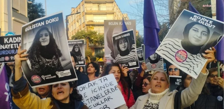 Kadınlar ‘Rojin ve Gülistan’ İçin Sokağa İndi: Hesabını Soracağız!