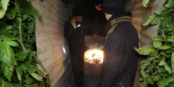 Sobalar Yakıldı, Zirai Don Nöbeti Başladı