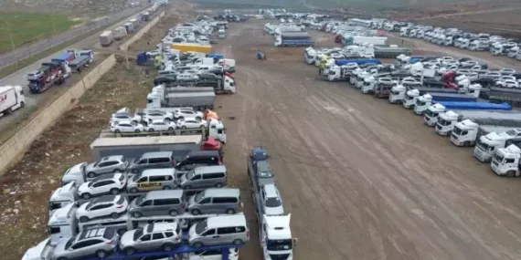 İthal Ürün Yasağı Kalktı, Cilvegözü’nde Tır Kuyruğunun Sonu Görünmüyor