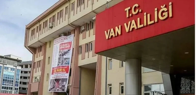 Van’da 15 Günlük Yasak İlan Edildi