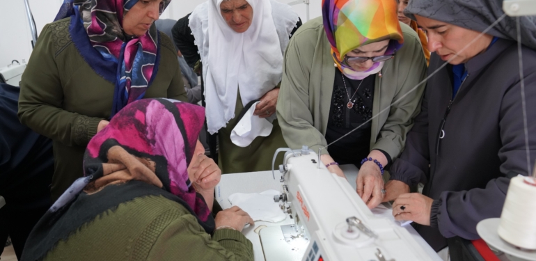 Yıkanabilir Ped Atölyesi Yaygınlaştırılıyor