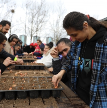 Diyarbakır Büyükşehir Belediyesi, 21 Mart Dünya Down Sendromu Günü kapsamında farkındalık yaratmaya yönelik Agroekoloji İklim Okulu’nda etkinlik düzenledi