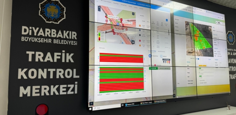 Diyarbakır’da Yapay Zekâ Destekli Kavşak Kontrol Sistemi kuruluyor