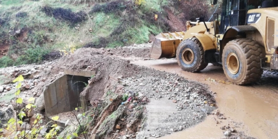 Batman’da Sağanak Yağış Sel ve Heyelana Neden Oldu