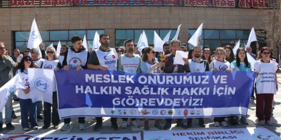 Sağlık Örgütleri 1 Günlük İş Bıraktı