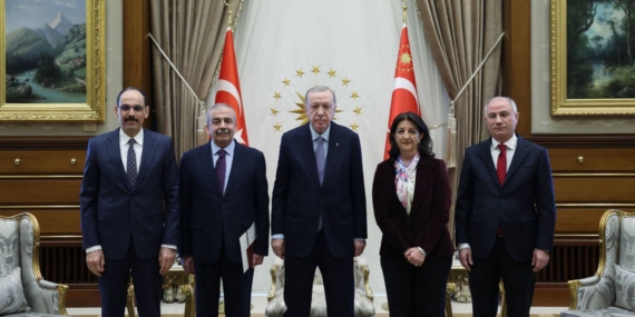 13 Yıl Sonra İlk Temas | Erdoğan, DEM Parti İmralı Heyetiyle Bir Araya Geldi