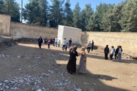 TESCİLLİ ESER OLMAYAN VEYSEL KARANİ TÜRBESİ ASLINA UYGUN YAPILIYOR