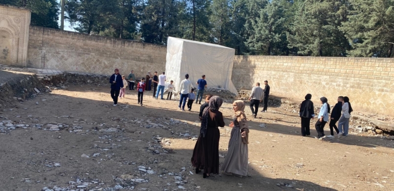 Veysel Karani Türbesi Aslına Uygun Yapılıyor