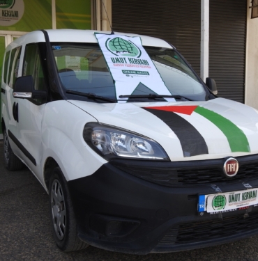 GAZİANTEPLİ VATANDAŞ, 600 BİN LİRALIK ARACINI GAZZE'YE BAĞIŞLADI