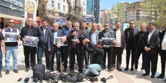 Gazetecilerden Gazze’de Meslektaşlarının Katledilmesine Tepki