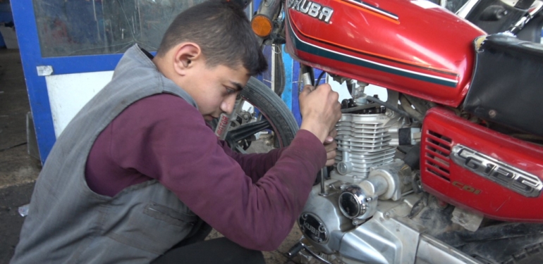 Motosiklet Tutkusu Meslekle Buluştu