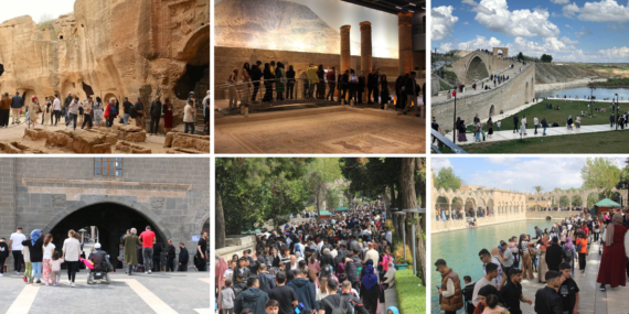 Tarihi Mekânlar Bayramda Turist Akınına Uğradı