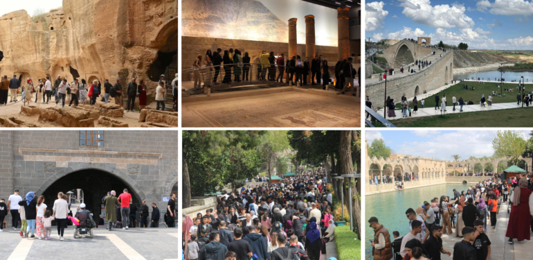 Tarihi Mekânlar Bayramda Turist Akınına Uğradı