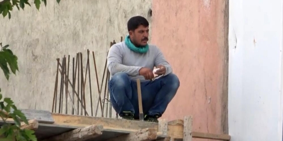 Batman’da İnşaat İşçileri 1 Mayıs Kutlamalarını Çalışarak İzledi