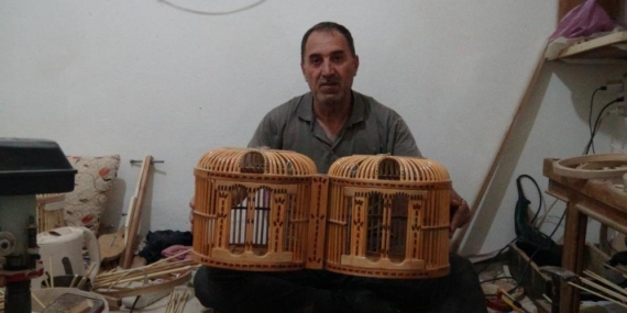 Keklik Kafesi Geçim Kaynağı Oldu