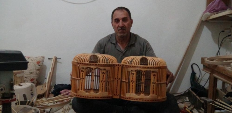 Keklik Kafesi Geçim Kaynağı Oldu
