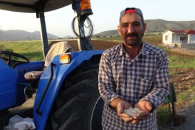 GERCÜŞ'TE ÇİFTÇİLER KARPUZ VE KAVUN TOHUMLARINI EKMEYE BAŞLADI