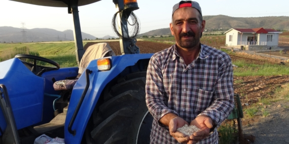 Gercüş’te Ekim Zamanı: Karpuz ve Kavun Tohumları Toprakla Buluşturuldu