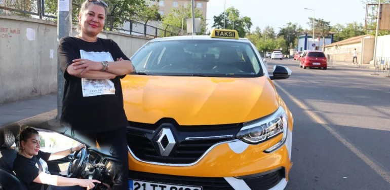 Bölgenin İlk Kadın Taksi Şoförü Konuştu