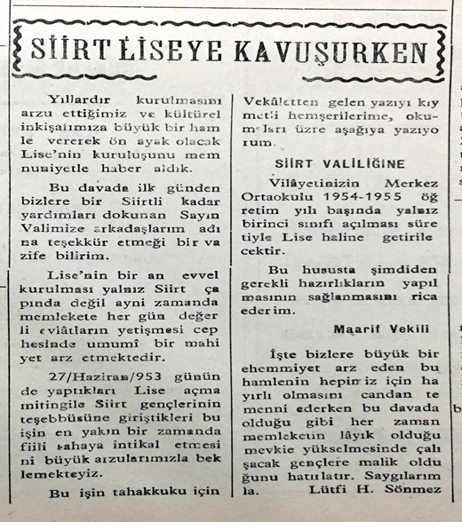 Açılması İçin Miting Yapılan Lise Yıkılıyor