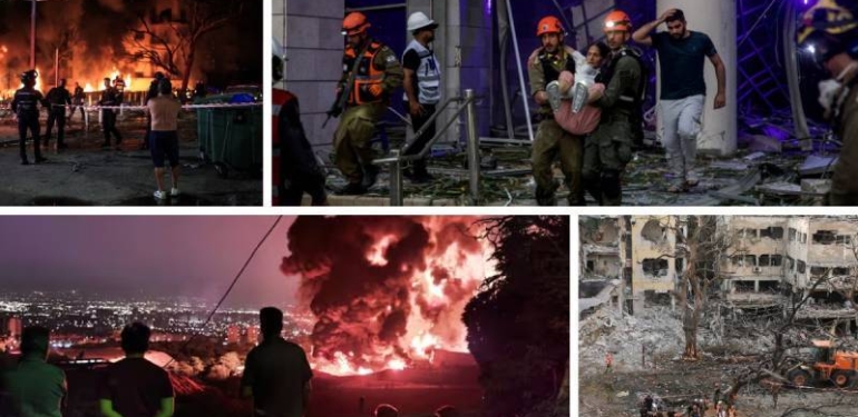 İsrail-İran Çatışmasında 5. Gün: İran, “Tarihin En Büyük ve En Yoğun” Füze Saldırısını Başlattı; İsrail Uyardı